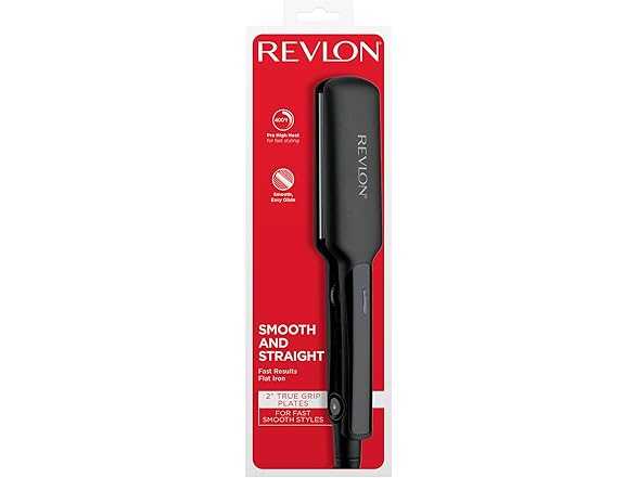 REVLON Ceramic Coated 2" Flat Iron