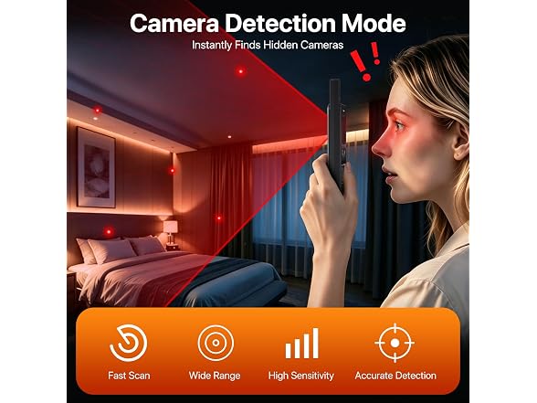7-in-1 Hidden Camera Detector