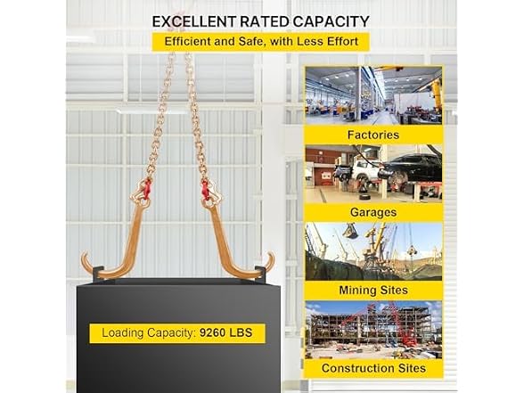 V-Chain Bridle, 9620 lbs Working Load Limit