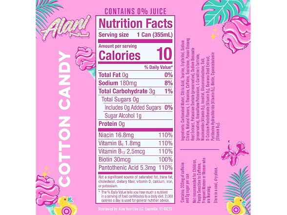 Alani Nu COTTON CANDY Energy Drink