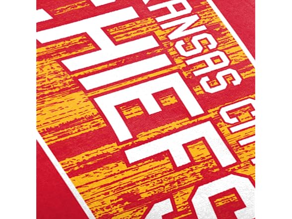 KANSAS CITY CHIEFS NFL Logo Beach Towel