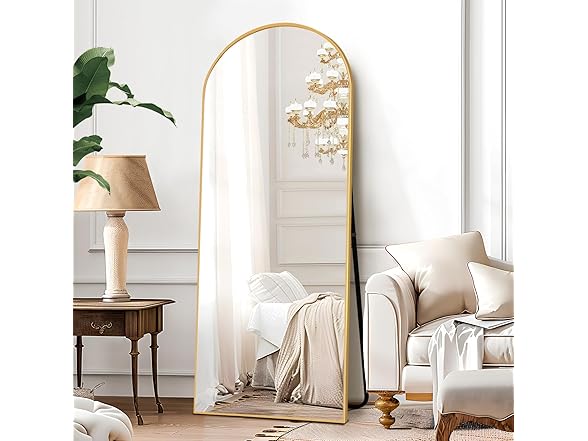 IGREENA Arched Full Length Mirror 64"x24