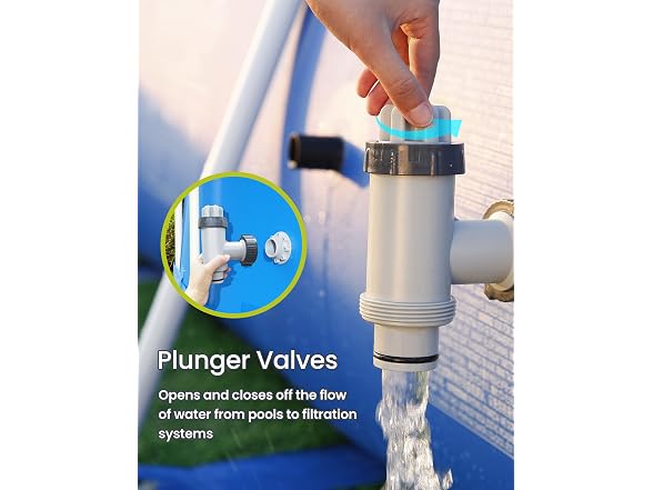 SUMMERBUDDY Above Ground Pool Parts Kit, Inlet