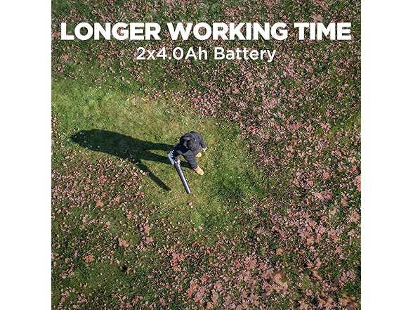 Litheli 2x20V 560CFM Brushless Leaf Blower, U20