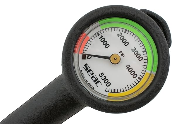 SEAC Compact PSI, Scuba Diving Pressure