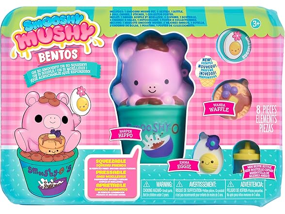 Just Play Smooshy Mushy Harper Hippo