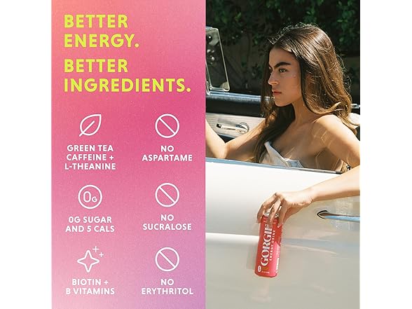 GORGIE Energy Drinks 12ct