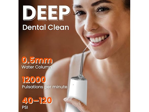Maohaha Water Dental Flosser (White)