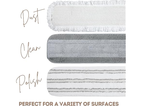 Quick Shine Clean + Polish 10 Pc Mop Kit