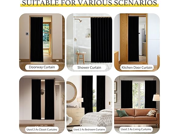 NICETOWN Room Divider Curtain