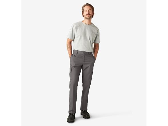 Dickies Men (30W x 32L) Straight Flex Twill Pant