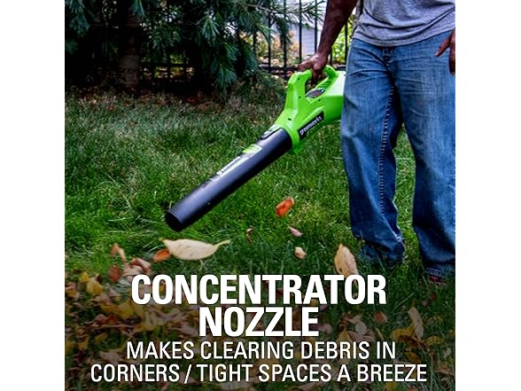 Greenworks 24V Cordless Axial Leaf Blower