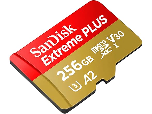 SanDisk Extreme Plus 256GB microSDXC UHS-I Card
