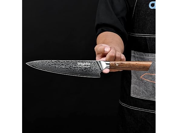 aisyoko Damascus VG-10 chef knife 8-inch