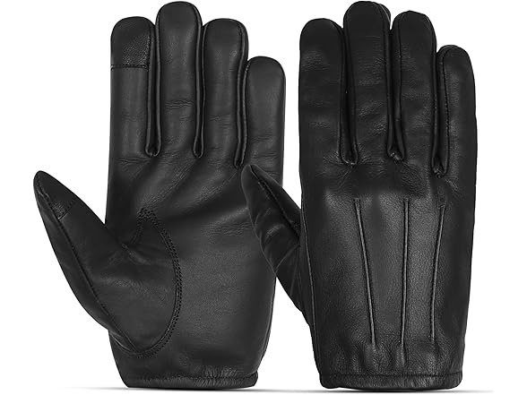 QUALITY WEARS USA Leather chauffeu Gloves