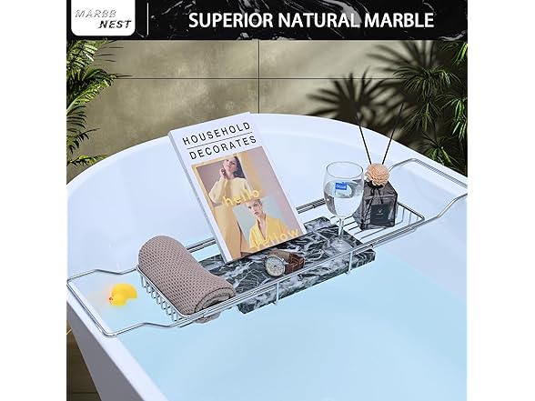 MARBBNEST Bathtub Tray Caddy