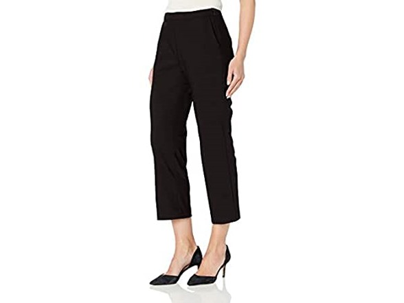 Lark & Ro Women's Stretch Crop Kick..