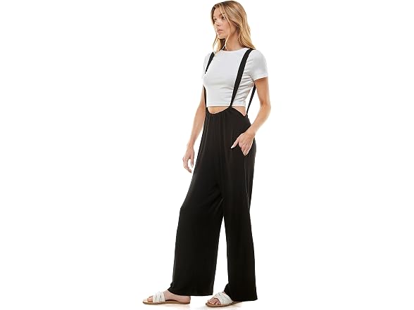 Loving People Women (L) Loose Suspender Jumpsuits