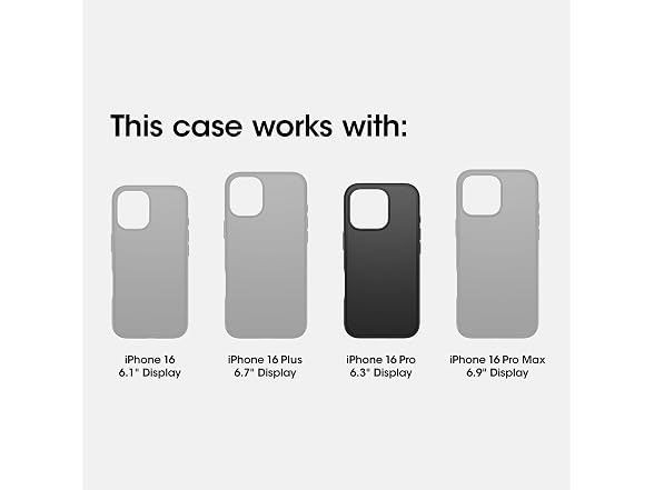 OtterBox iPhone 16 Pro FRE Waterproof Black