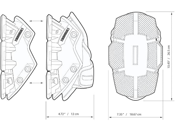 Toughbuilt TB-KP-G205 GelFit Stabilizer Knee Pads