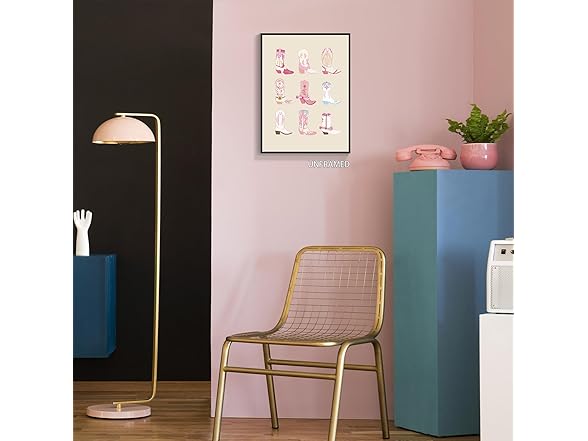 mifyuibytr Preppy Cowgirl Boots Print