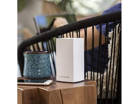 Linksys VLP0102 Velop Dual Band Intelligent Mesh Wi-Fi System (AC2400) White, 2-Pack (Renewed) (Open Box)