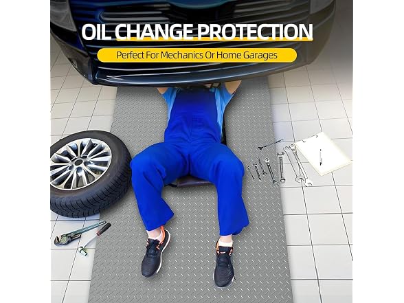 Garage Floor Mat, 2.8mm Thickness (7.5 * 17FT)