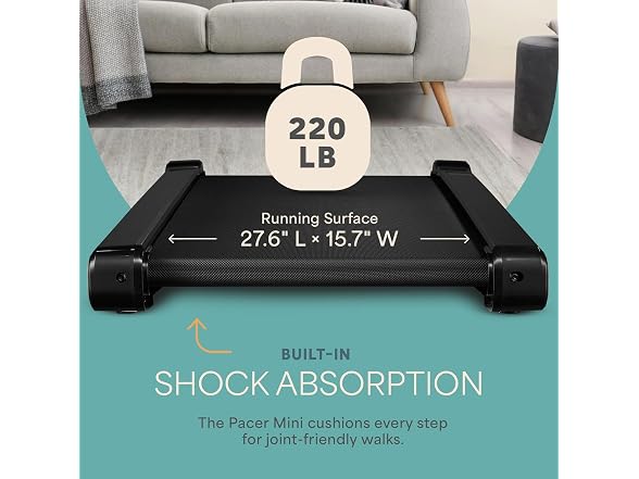 Lifepro PacerMini Compact Walking Pad Treadmill