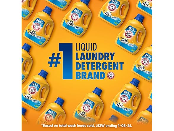 ARM & HAMMER Plus OxiClean Ultra Stain Detergent