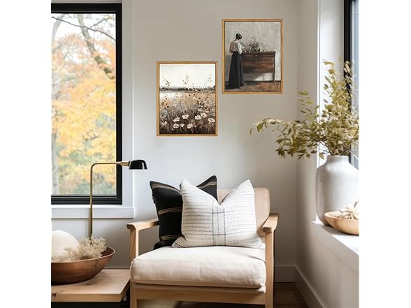 Vintage Retro Wall Art Framed