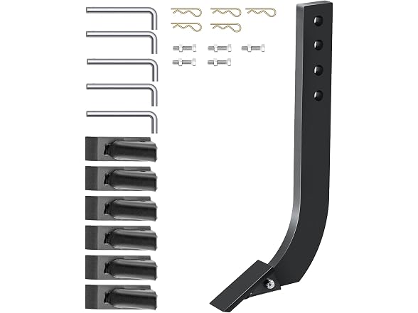 5pcs Box Blade Shank, 16\'\' Scarifier Shank