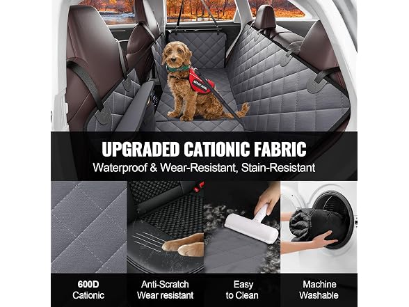 Back Seat Extender for Dogs,Dog 400lbswith