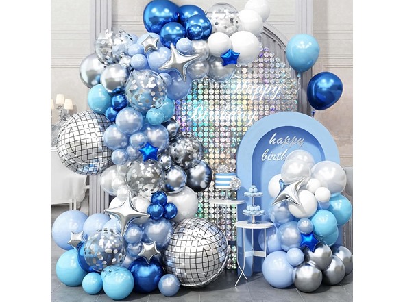 80s Disco Party Balloon Garland Kit