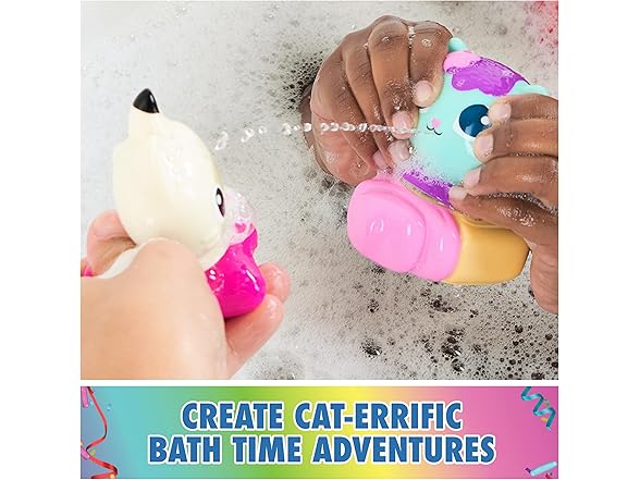 Gabby’s Dollhouse: Gabby Cat Bath Squirters
