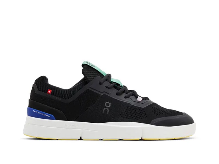 On Running The Roger Spin Men's Shoes Black/Indigo Size 7.5