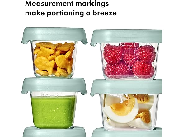 OXO Tot 12Pc Baby Food Container Set