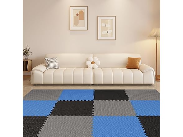 Signature Exercise Mat 1/2” Thick, 12 Tiles