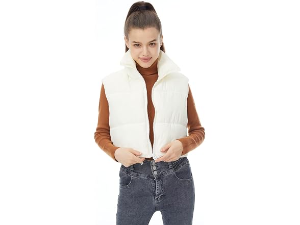 Haozhiyu Women (XL) Winter Outerwear Vests Vest