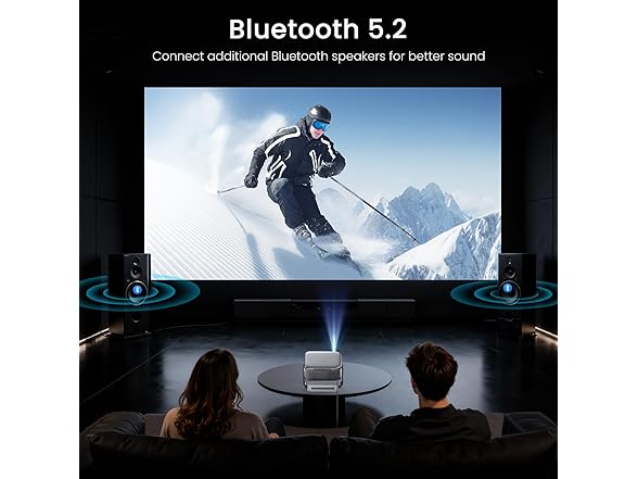 HAPPRUN 2000 ANSI Google TV Projector