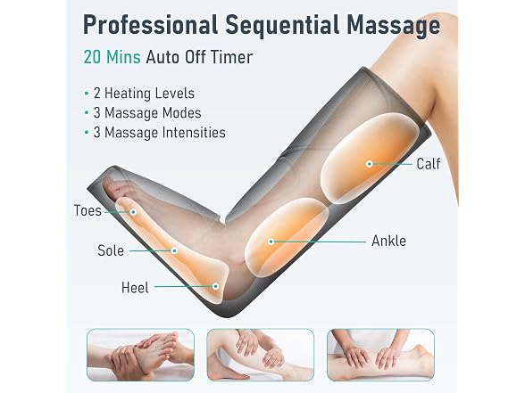 QUINEAR B07QRZXHJ7 leg massager