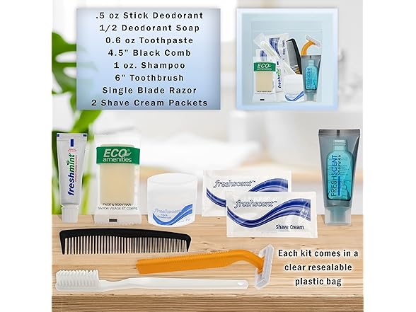 Moda West Toiletries Bathroom Essentials