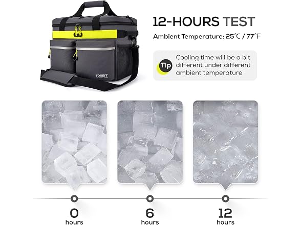 TOURIT Cooler Bag 46-Can Insulated Soft Cooler Tr
