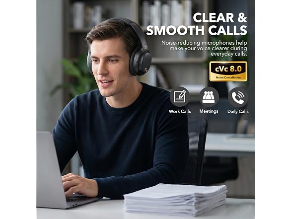 1Mii 700 Noise Cancelling Headphones