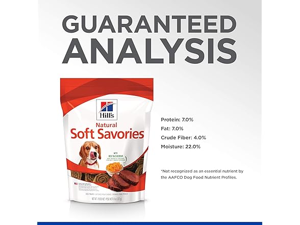 Hill's Soft Savories Beef Treats 8oz
