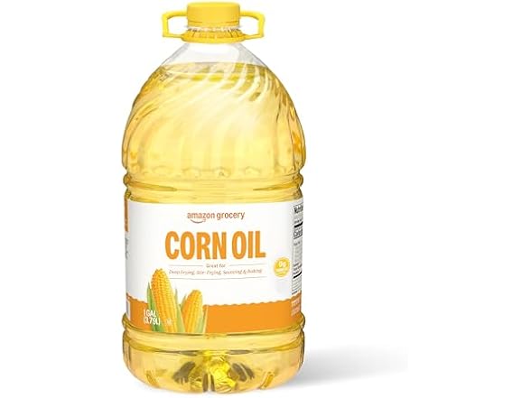 Amazon Grocery, Corn Oil, 128 Fl Oz