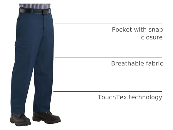 Red Kap Men (30) Industrial Cargo Pant. Pt88
