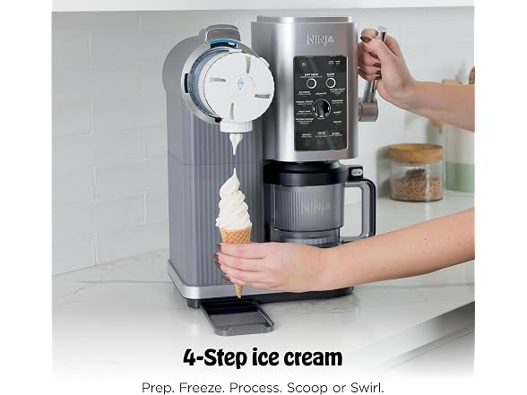 Ninja CREAMi Swirl Ice Cream and Soft Serve Maker