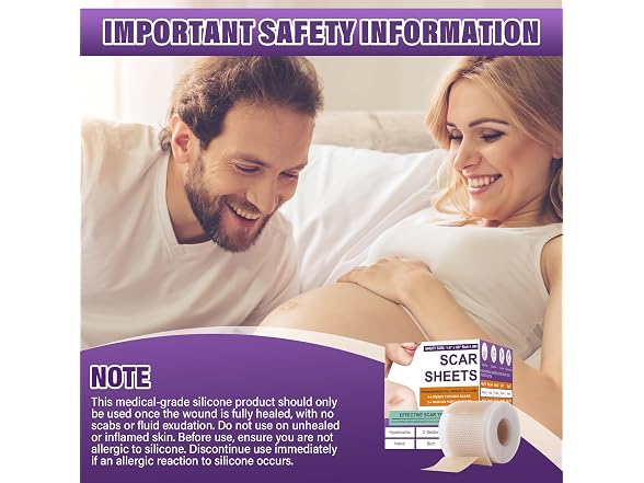 Silicone Scar Sheets