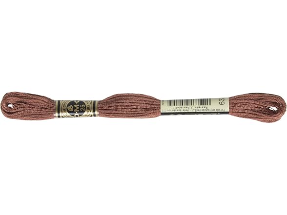 DMC 6-Strand Embroidery Cotton Floss, Ultra Very Dark Desert Sand