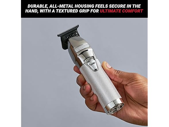 BaBylissPro SilverFX+ All-Metal Lithium Hair Trimmer